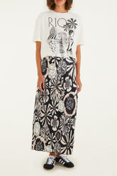 BLUSA T-SHIRT MEDIA RIO PB 349197 FARM RIO